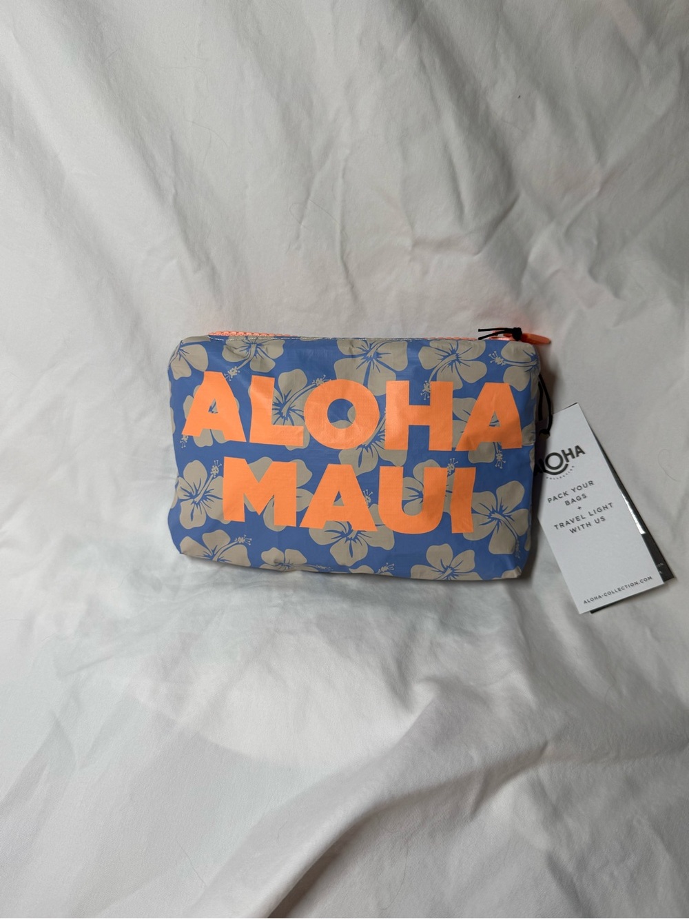 NEW Maui Exclusive 3pc Set: Mini & Small Pouch + Cutie NWT Aloha Collection - Picture 10 of 10